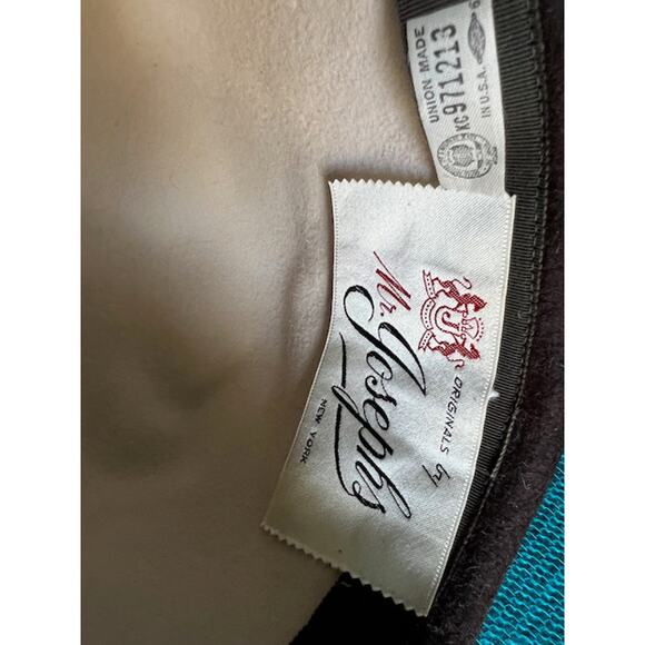 Originals by Mr josephs hat felted wool wide brim feathered - Picture 9 of 11